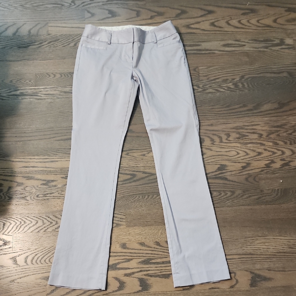 Express Gray Boot Cut Pant with Classic Style